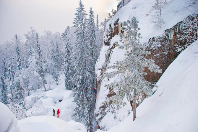 Рождество на Столбах. (Альпинизм, связки, марафон, хитрушки, красноярск, столбы, соревнования)