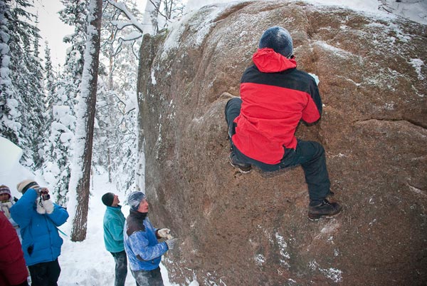 Рождество на Столбах. (Альпинизм, связки, марафон, хитрушки, красноярск, столбы, соревнования)