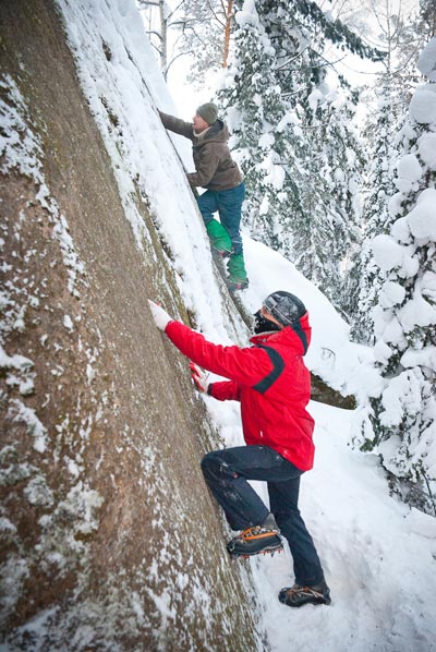 Рождество на Столбах. (Альпинизм, связки, марафон, хитрушки, красноярск, столбы, соревнования)