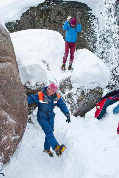 Рождество на Столбах. (Альпинизм, связки, марафон, хитрушки, красноярск, столбы, соревнования)