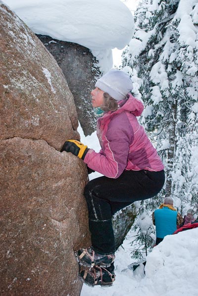 Рождество на Столбах. (Альпинизм, связки, марафон, хитрушки, красноярск, столбы, соревнования)