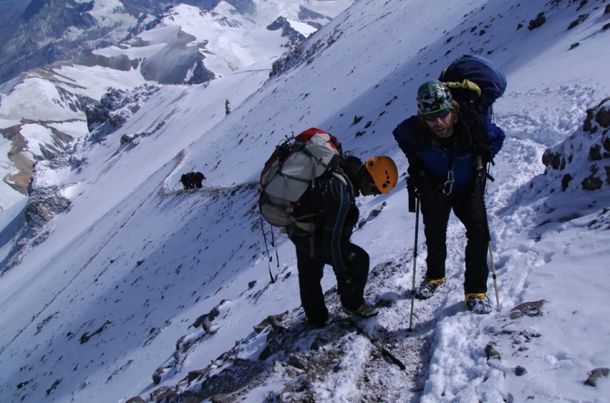 Еще немного новостей с Аконкагуа... (Путешествия, горы, экспедиции)