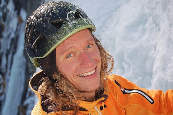 Один из самых жестких водопадов Австрии пройден Руди Хаузером соло! (Альпинизм)