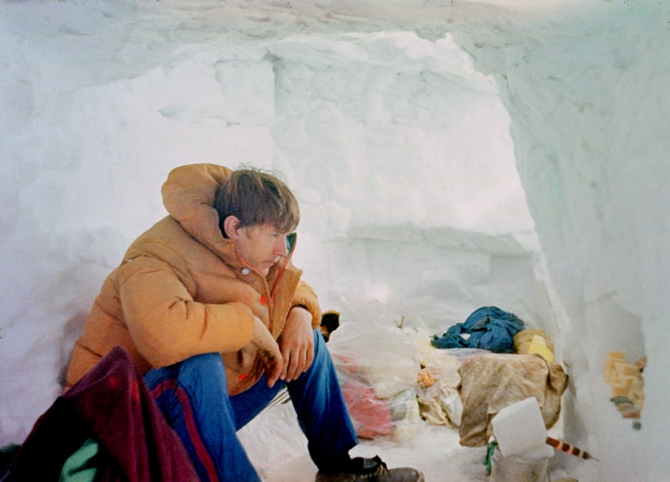 Ретро: зимняя Ушба-84. (Альпинизм, сванетия, мфти, суслов, зимний альпинизм)