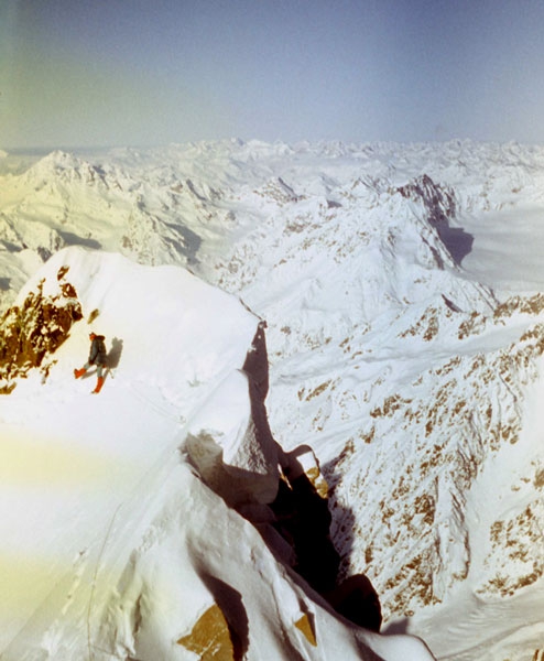 Ретро: зимняя Ушба-84. (Альпинизм, сванетия, мфти, суслов, зимний альпинизм)