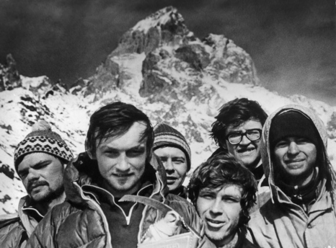 Ретро: зимняя Ушба-84. (Альпинизм, сванетия, мфти, суслов, зимний альпинизм)