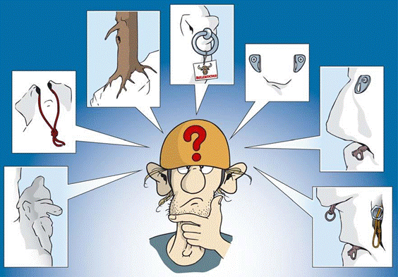 «Организация станций страховки» согласно рекомендациям нем. альп. союза DAV (часть 1, Альпинизм, станция страховки, технические советы, безопасность, альпинизм)