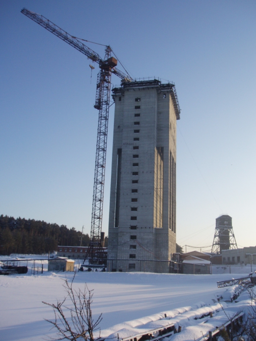 Ледолазание в шахте Северная (Ледолазание/drytoolling, дашкевич, екатеринбург)