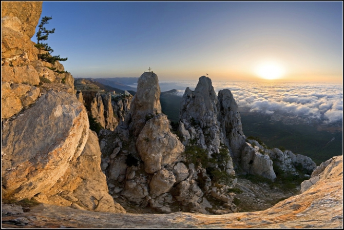 В Крымских горах впервые установлена веб-камера! (ай-петри)