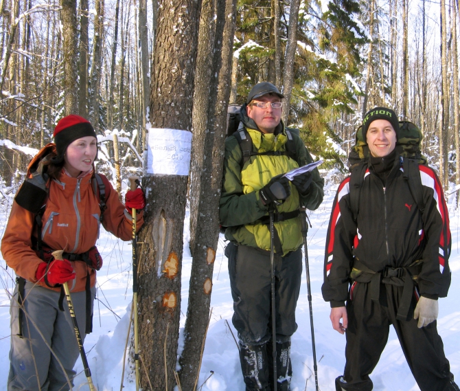 Брянские партизаны на Белом рейде (брянские леса, соревнования, пср 2010, туризм)