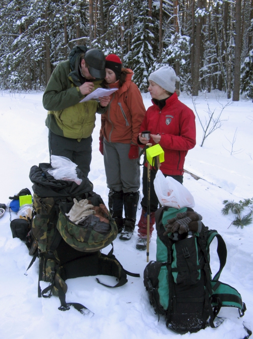 Брянские партизаны на Белом рейде (брянские леса, соревнования, пср 2010, туризм)