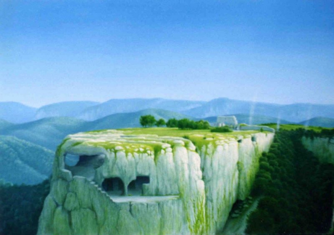 Картины, дарящие радость (Путешествия, западный крым, пещерные города, мангуп)