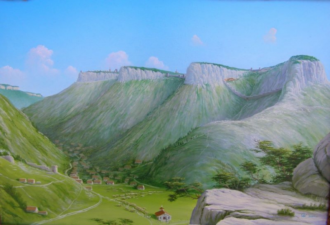 Картины, дарящие радость (Путешествия, западный крым, пещерные города, мангуп)