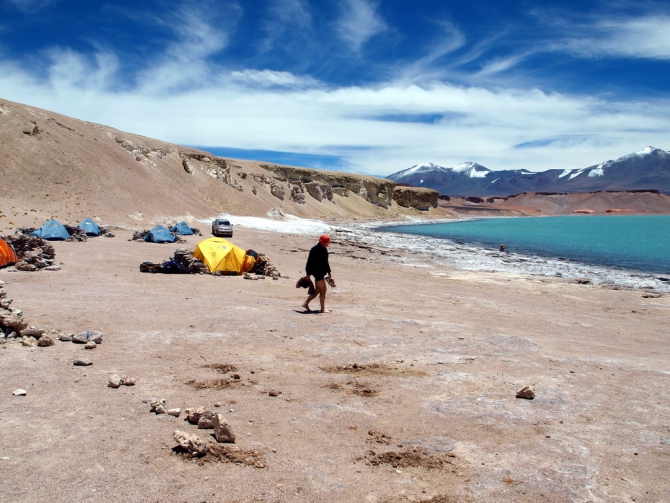 Восхождение на Охос дель Саладо. (Альпинизм, охос-дель-саладо, южная америка, чили)