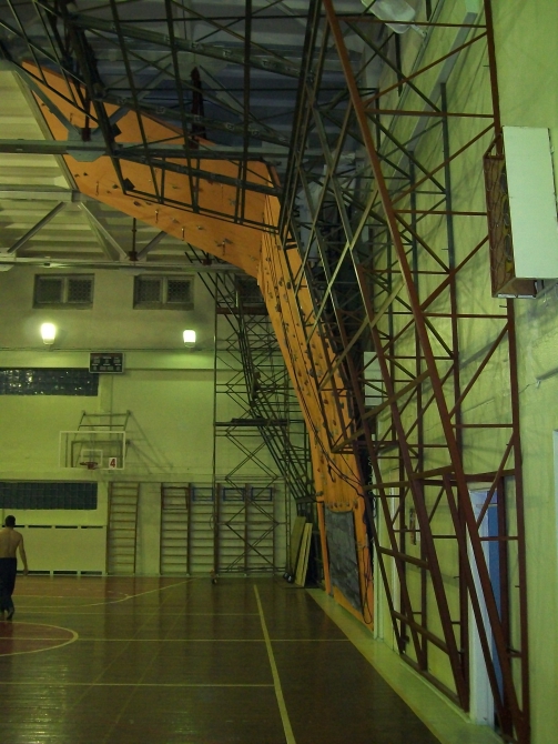 Часть 2. Мы строили, строили и наконец построили....))), Скалолазание, скалодром, скалолазание)