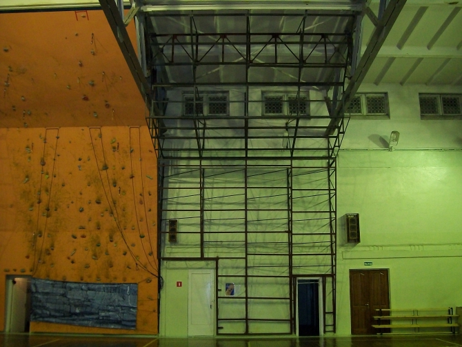 Часть 2. Мы строили, строили и наконец построили....))), Скалолазание, скалодром, скалолазание)