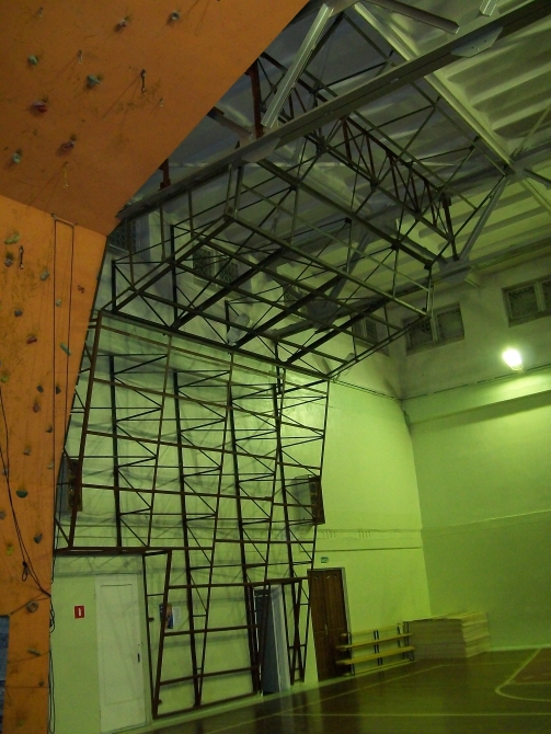 Часть 2. Мы строили, строили и наконец построили....))), Скалолазание, скалодром, скалолазание)