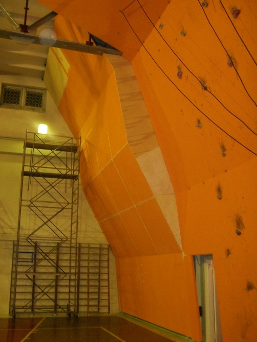 Часть 2. Мы строили, строили и наконец построили....))), Скалолазание, скалодром, скалолазание)