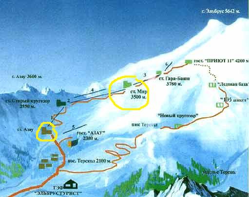 Эльбрусский «Вертикальный километр» включен с мировую серию 2010 Skyrunner® World Series Trials (Скайраннинг, red fox elbrus race, фар, isf)