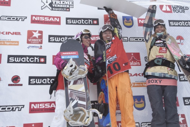 Xtreme Verbier: Результаты соревнований 20 марта 2010 или В КОНТЕСТЕ ТОЛЬКО ДЕВУШКИ. (Бэккантри/Фрирайд, соревнования, фрирайд, fwt, fwt-2010, freeride word tour 2010)
