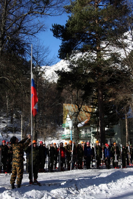 Подготовка к Кубку Победы по ски-альпинизму среди военнослужащих (фар, военные, горная подготовка, red fox elbrus race, кубок победы)