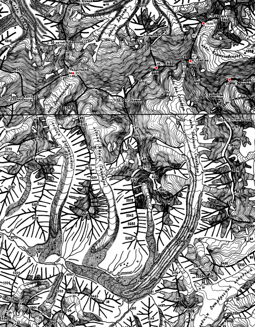 Маршруты южных склонов пика Ленина (Альпинизм, пик ленина, маршрут хойера, маршрут устинова, маршрут борисенка)