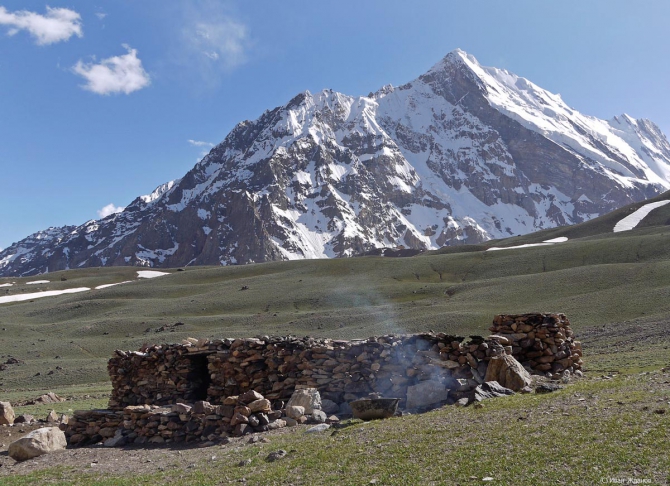 Фотогалерея или репортаж. Памирский марафон 2009. Часть 1. Разминка. (Альпинизм, пик революции, пик коммунизма, пик ленина, маи)