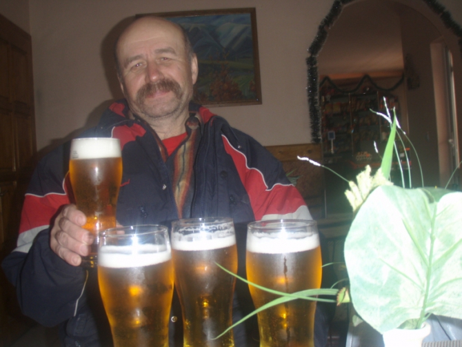 Карпаты. Пилипец и полонина Боржава, март, 2010 г. (Горный туризм)