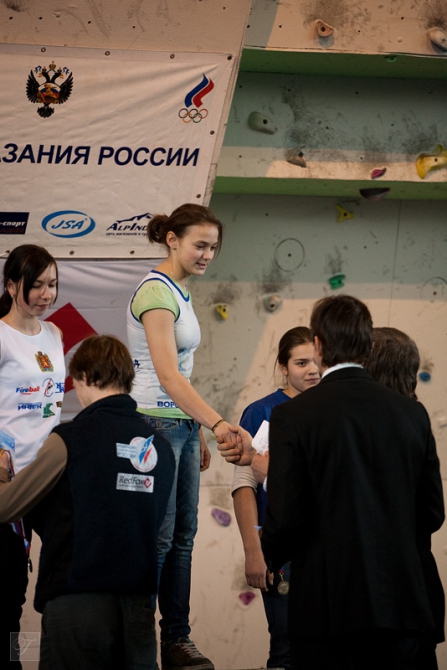 Первенство России по скалолазанию. Фотоотчет награждение скорость, закрытие 28.03.10 (Скалолазание, скалолазание, трудность)