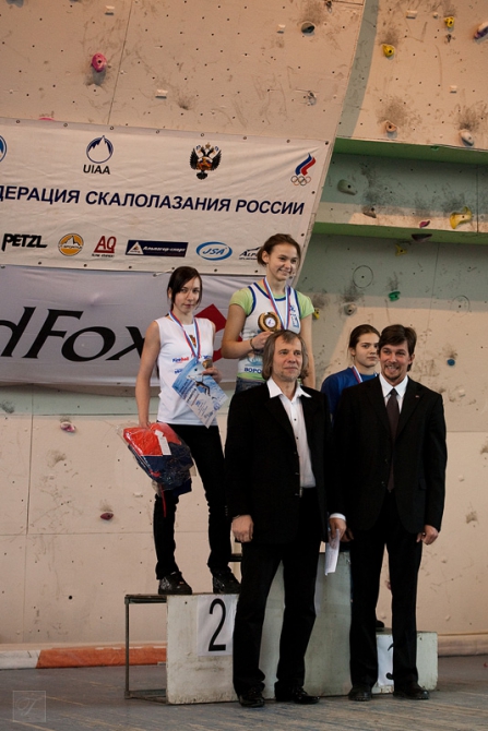 Первенство России по скалолазанию. Фотоотчет награждение скорость, закрытие 28.03.10 (Скалолазание, скалолазание, трудность)