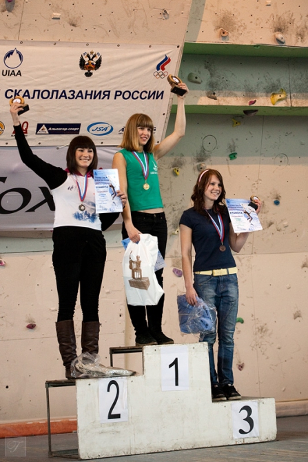 Первенство России по скалолазанию. Фотоотчет награждение скорость, закрытие 28.03.10 (Скалолазание, скалолазание, трудность)