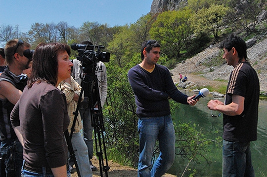 Новости с Красного Камня! (Скалолазание, красный камень, серик казбеков, скалолазание, захват, протест, акция)