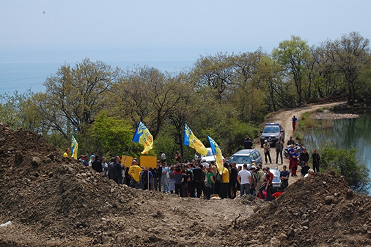 Новости с Красного Камня! (Скалолазание, красный камень, серик казбеков, скалолазание, захват, протест, акция)