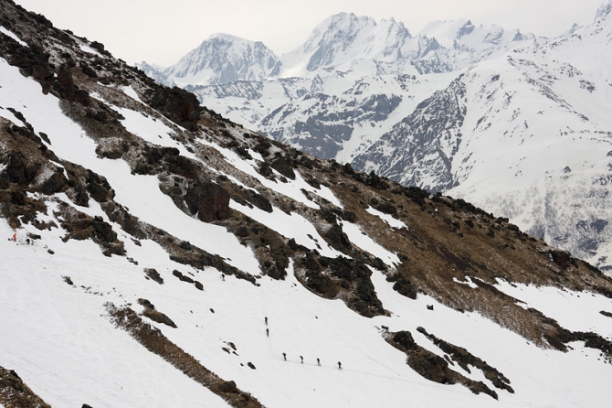 Red Fox Elbrus Race 2010: фоторепортаж и итоги командной гонки по ски-альпинизму (эльбрус, фестиваль экстремальных видов спорта)
