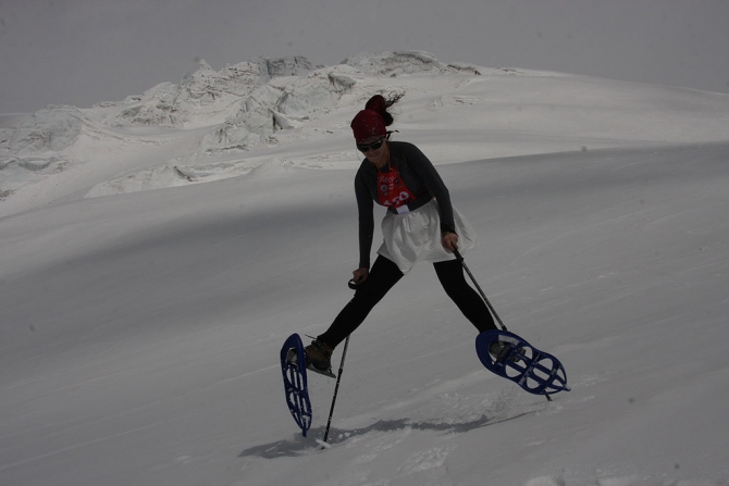 Самое трендовое мероприятие RedFox Elbrus Race. Снегоступинг. (:, red fox elbrus race)
