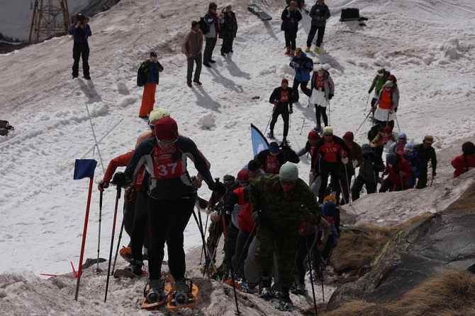 Самое трендовое мероприятие RedFox Elbrus Race. Снегоступинг. (:, red fox elbrus race)