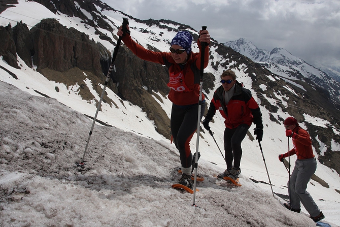 Самое трендовое мероприятие RedFox Elbrus Race. Снегоступинг. (:, red fox elbrus race)