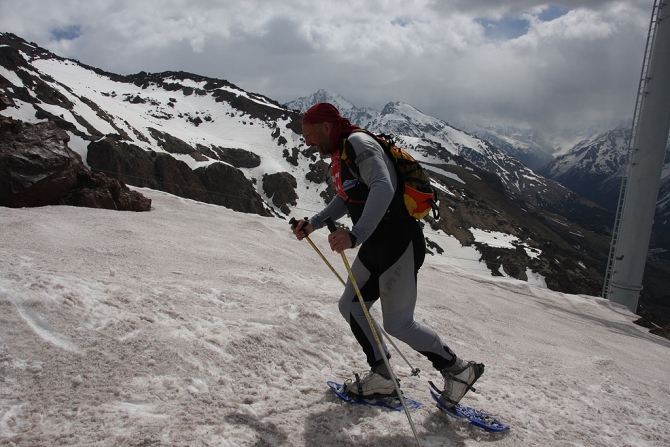 Самое трендовое мероприятие RedFox Elbrus Race. Снегоступинг. (:, red fox elbrus race)
