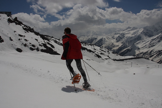 Самое трендовое мероприятие RedFox Elbrus Race. Снегоступинг. (:, red fox elbrus race)