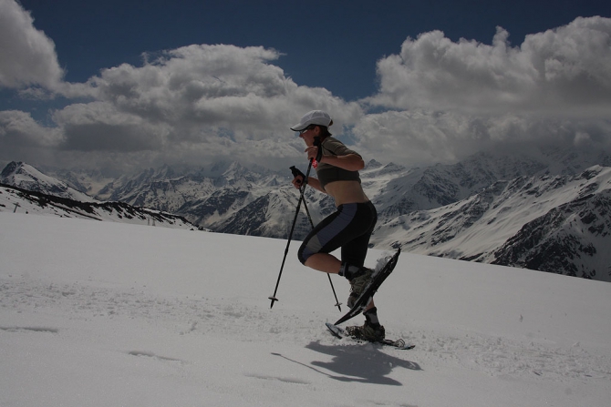 Самое трендовое мероприятие RedFox Elbrus Race. Снегоступинг. (:, red fox elbrus race)