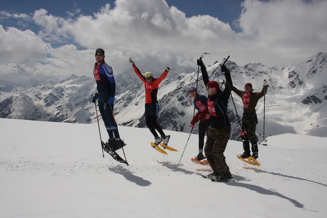 Самое трендовое мероприятие RedFox Elbrus Race. Снегоступинг. (:, red fox elbrus race)