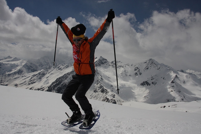 Самое трендовое мероприятие RedFox Elbrus Race. Снегоступинг. (:, red fox elbrus race)