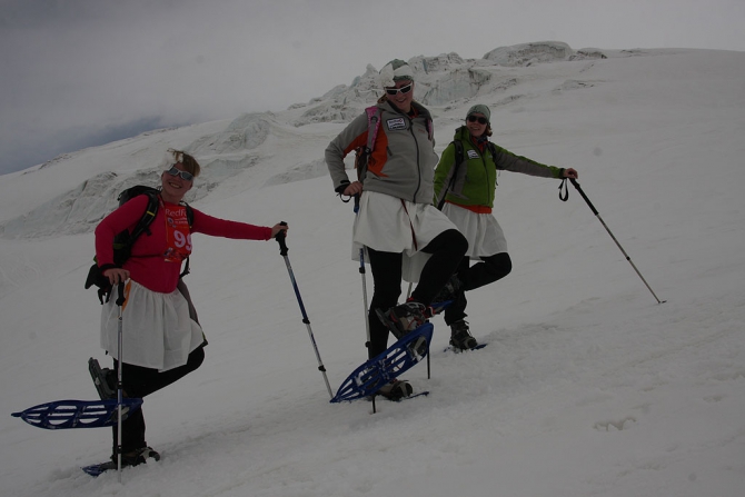 Самое трендовое мероприятие RedFox Elbrus Race. Снегоступинг. (:, red fox elbrus race)