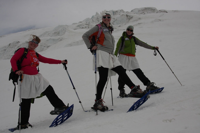 Самое трендовое мероприятие RedFox Elbrus Race. Снегоступинг. (:, red fox elbrus race)