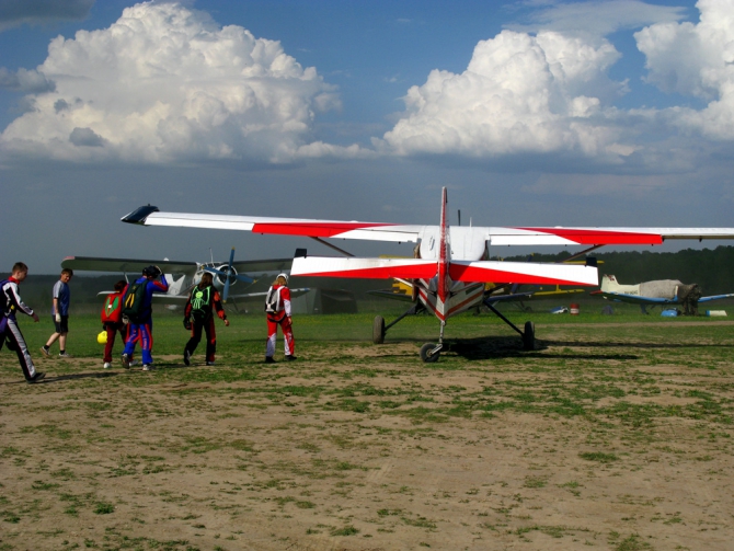 Падать в небо...(фотоотчет, Воздух, парашют, skydive, дропзона, пущино)