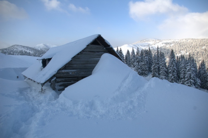 Зимняя Карпатская Радиоэкспедиция 2010. Петрос - Говерла (Бэккантри/Фрирайд, карпаты)