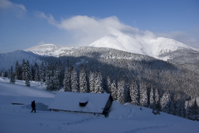 Зимняя Карпатская Радиоэкспедиция 2010. Петрос - Говерла (Бэккантри/Фрирайд, карпаты)