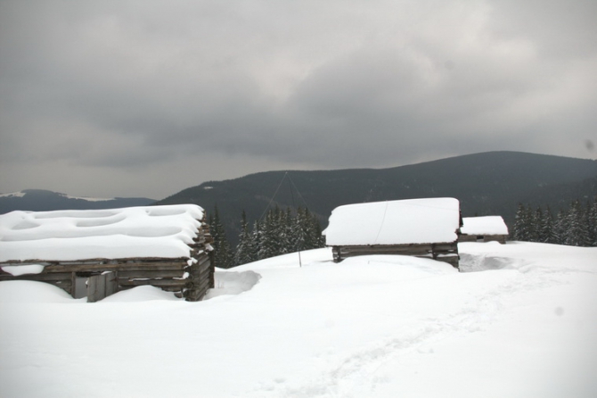 Зимняя Карпатская Радиоэкспедиция 2010. Петрос - Говерла (Бэккантри/Фрирайд, карпаты)