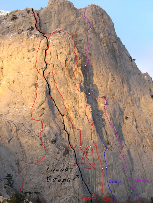 Девочки на Морчеке. "Линия Бедра" 5Б, 6b, A3, 370м (Альпинизм, первопроход, крым, морчека, новый маршрут, терентьева, коптева)