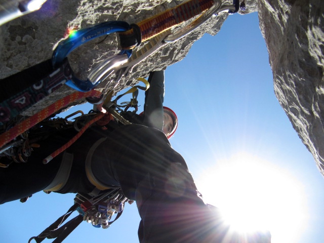 Девочки на Морчеке. "Линия Бедра" 5Б, 6b, A3, 370м (Альпинизм, первопроход, крым, морчека, новый маршрут, терентьева, коптева)